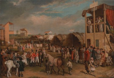 An Extensive View of the Oxford Races by Charles Yardley Turner